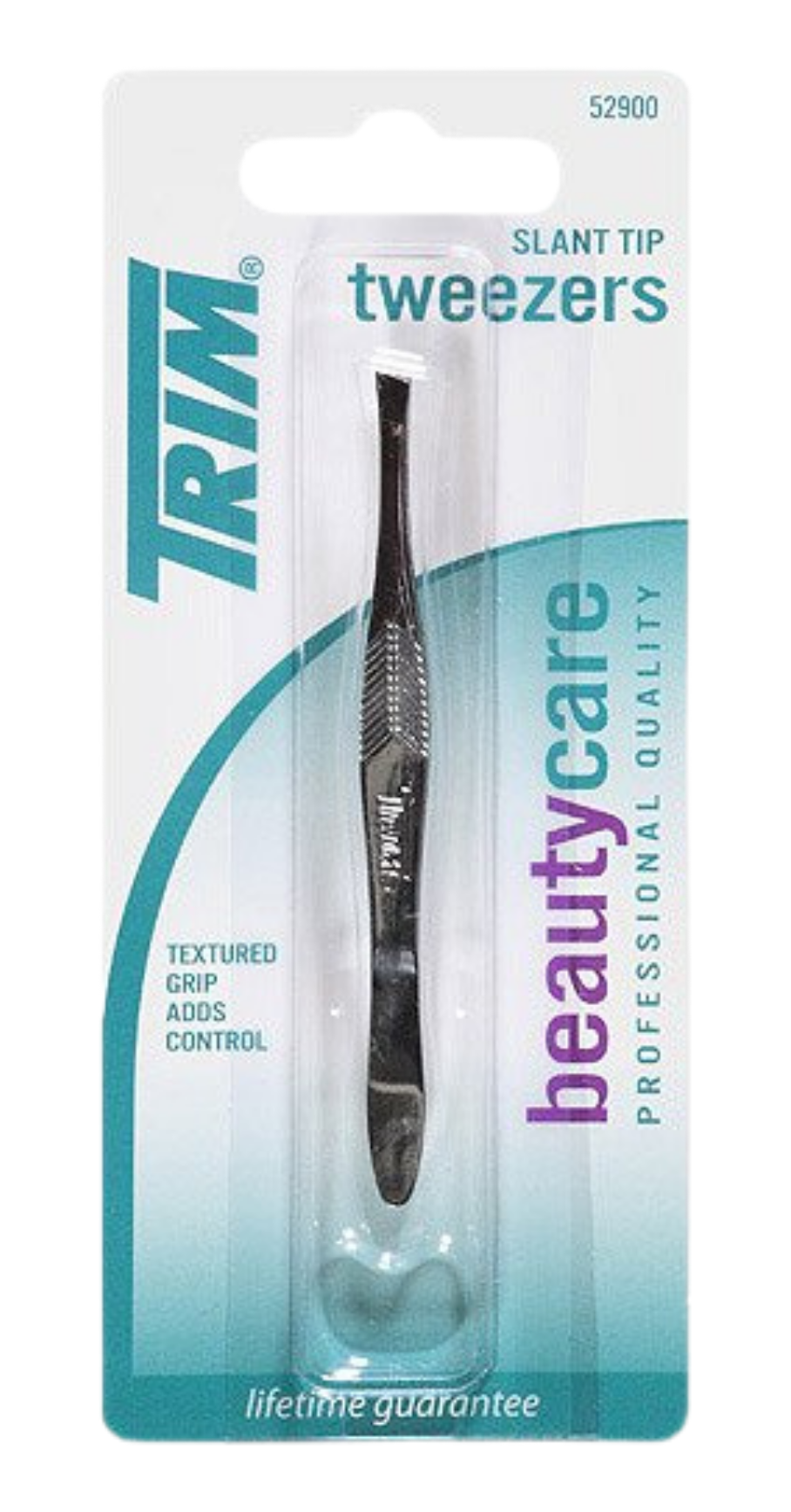Trim Slant Tip Tweezers Professional Grade Stainless Steel Eyebrow Hair Remover